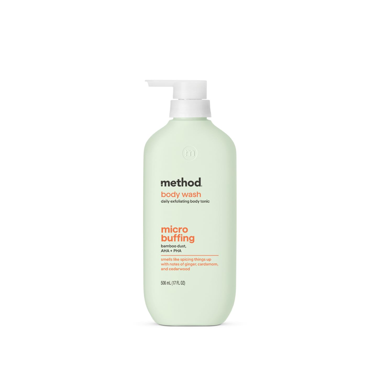 method Exfoliating Body Wash, Micro Buffing, 17 fl oz
