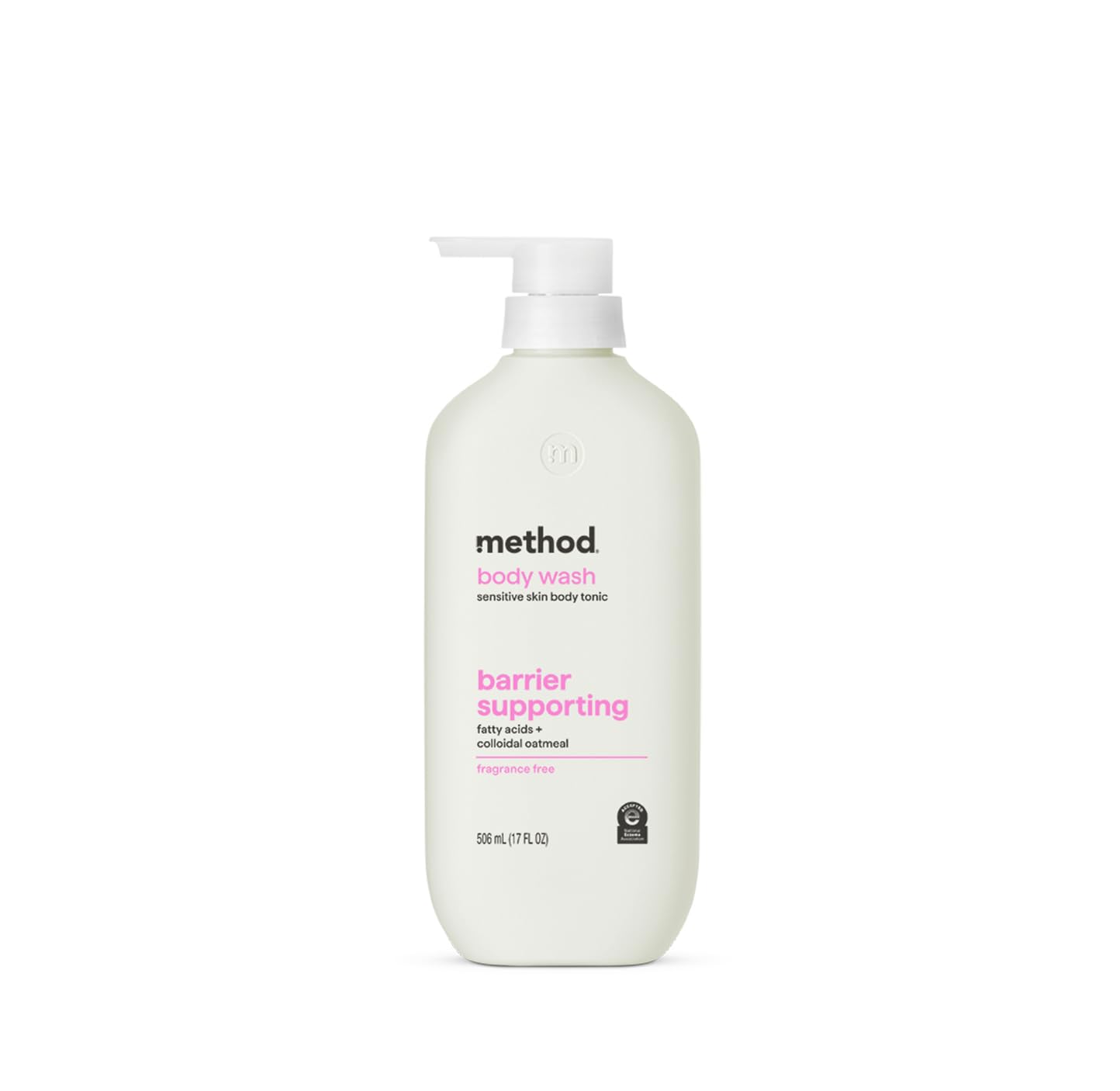 method Barrier Supporting Body Wash, Fragrance-Free, 17 fl oz
