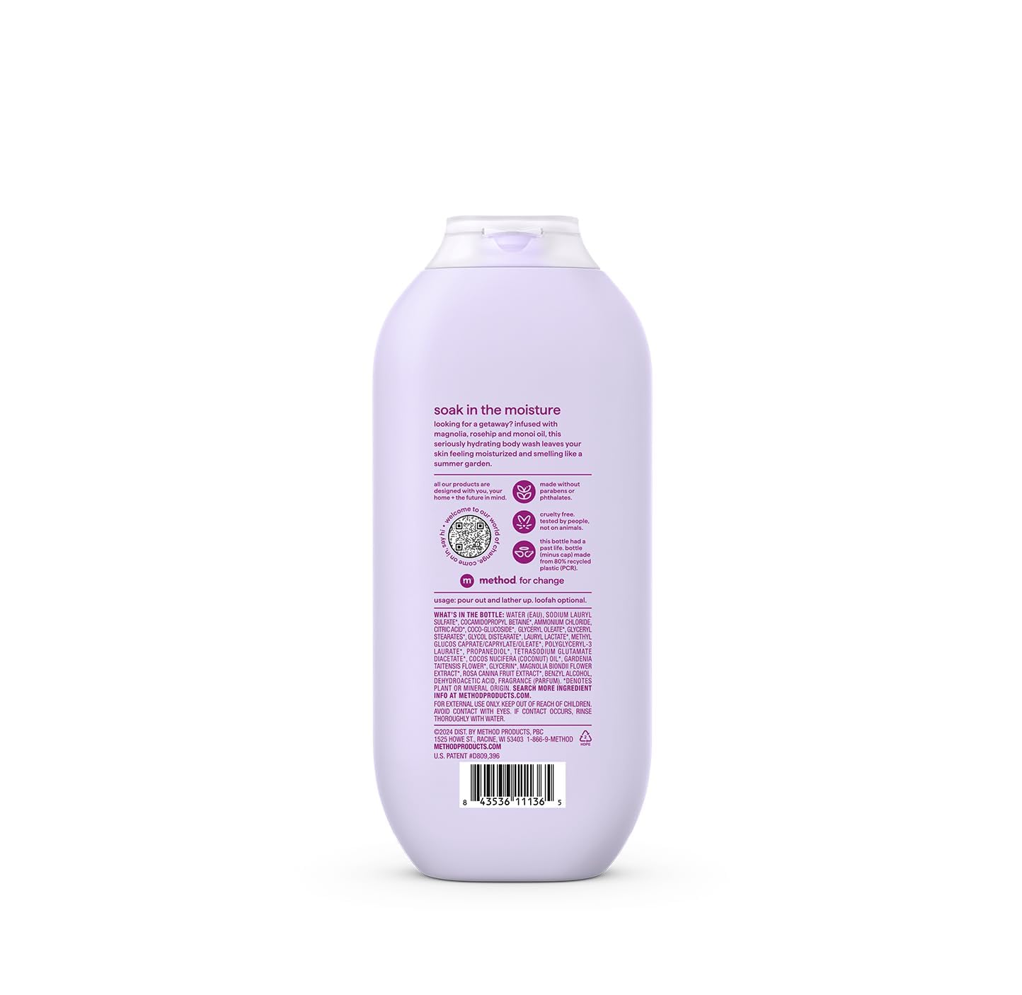 method Body Wash, Serene Escape, 18 fl oz