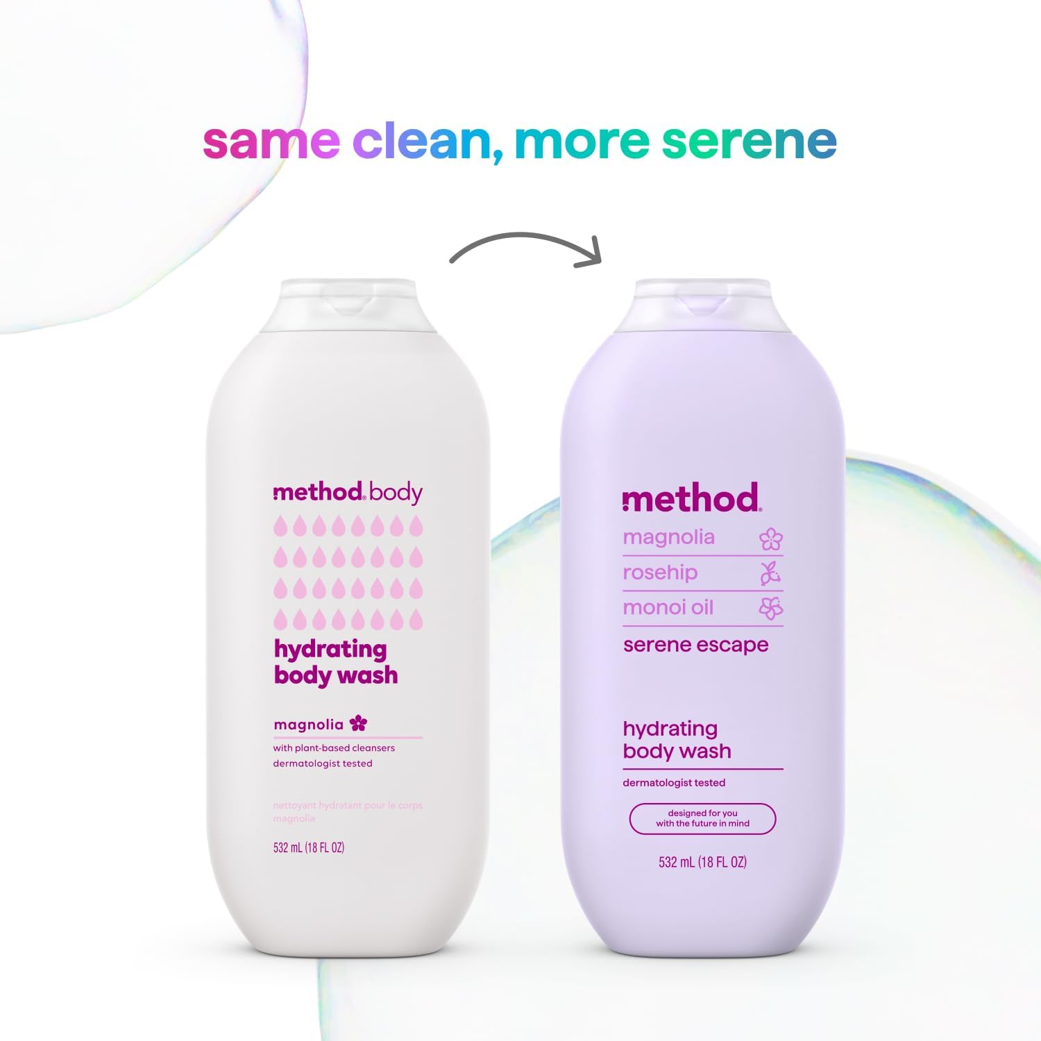 method Body Wash, Serene Escape, 18 fl oz