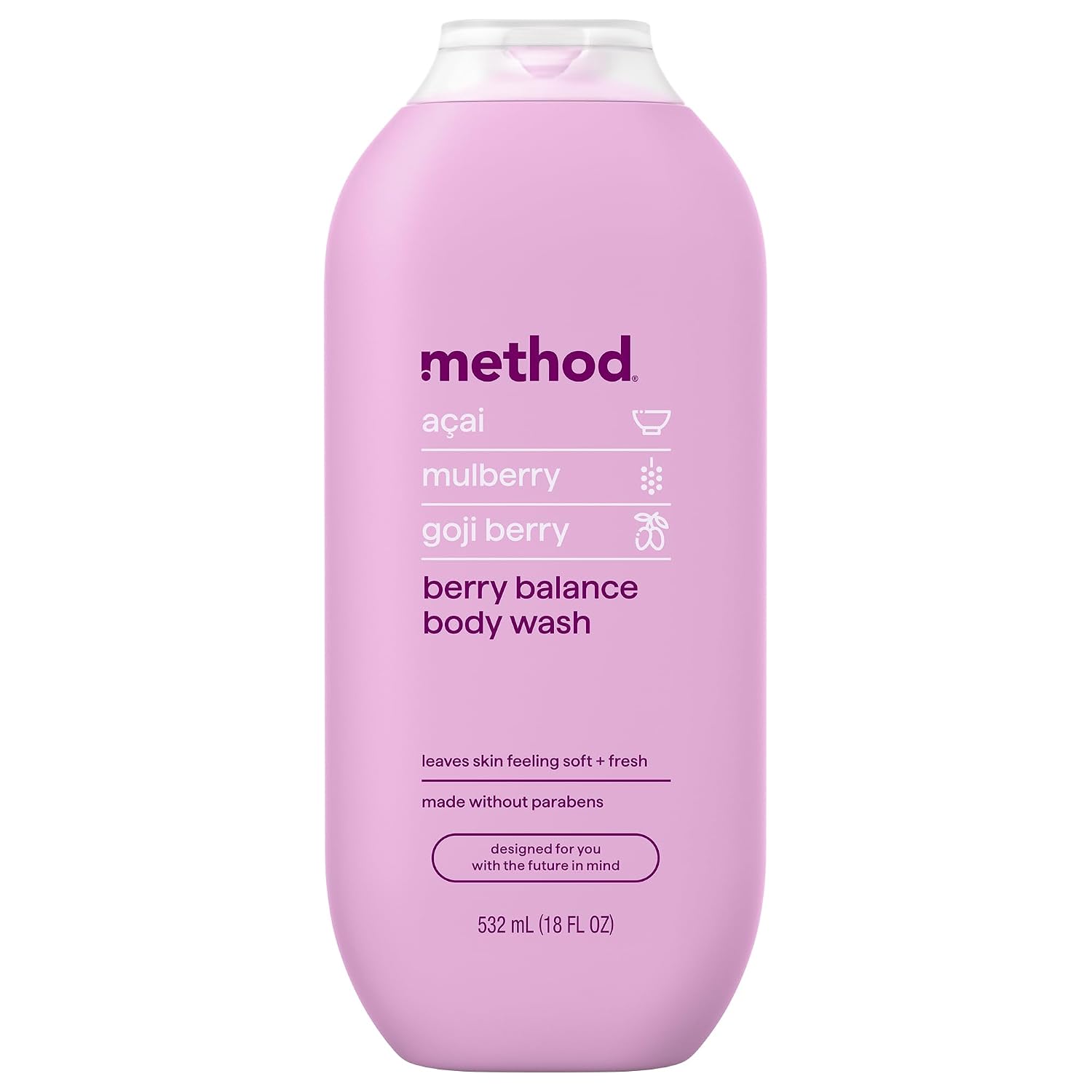 method Body Wash, Berry Balance, 18 fl oz