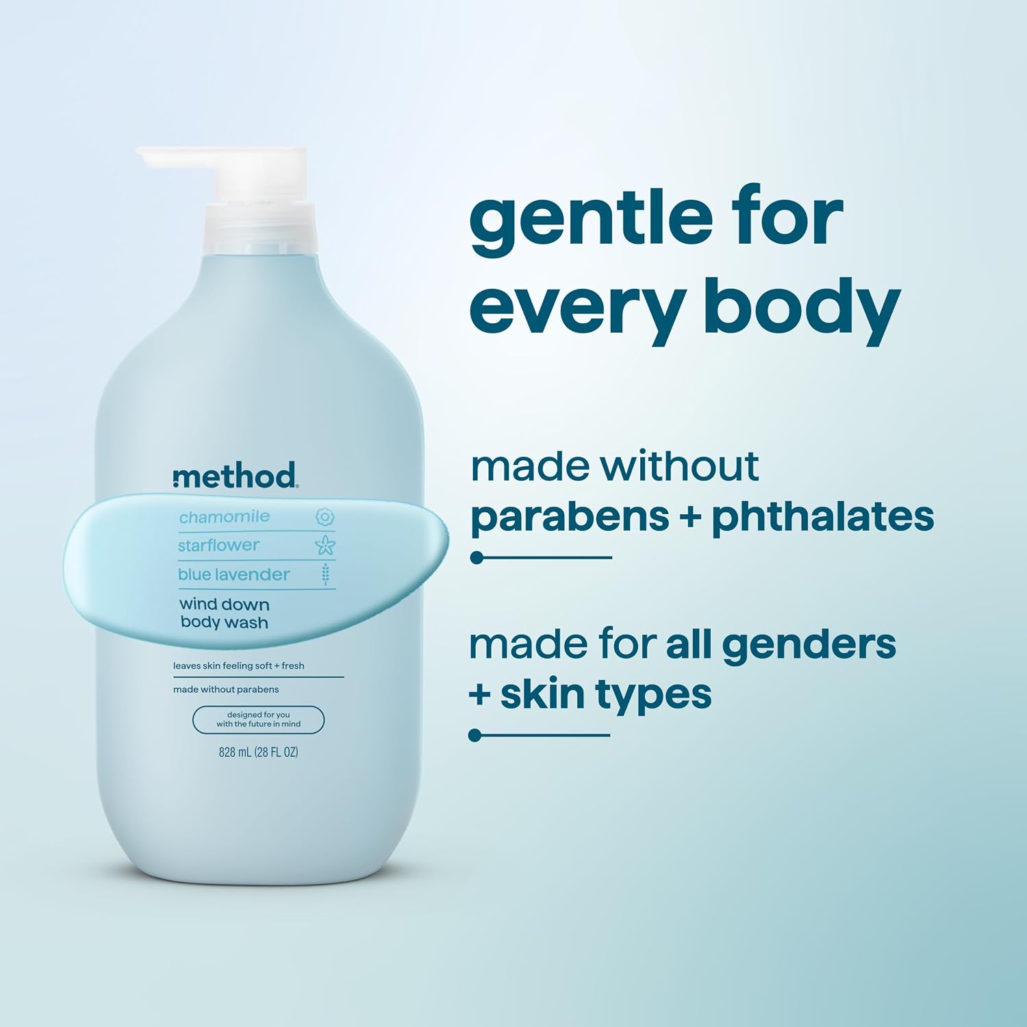 method Body Wash, Wind Down, 28 fl oz