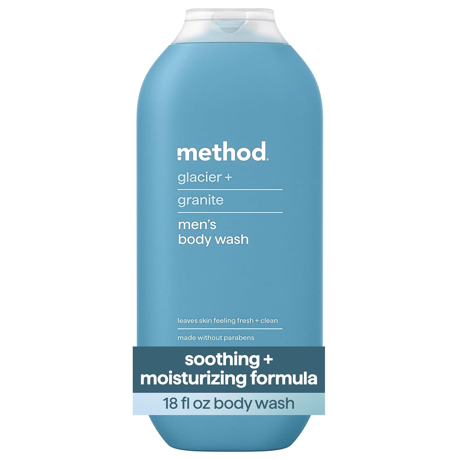 method Men’s Body Wash, Glacier + Granite, 18 fl oz