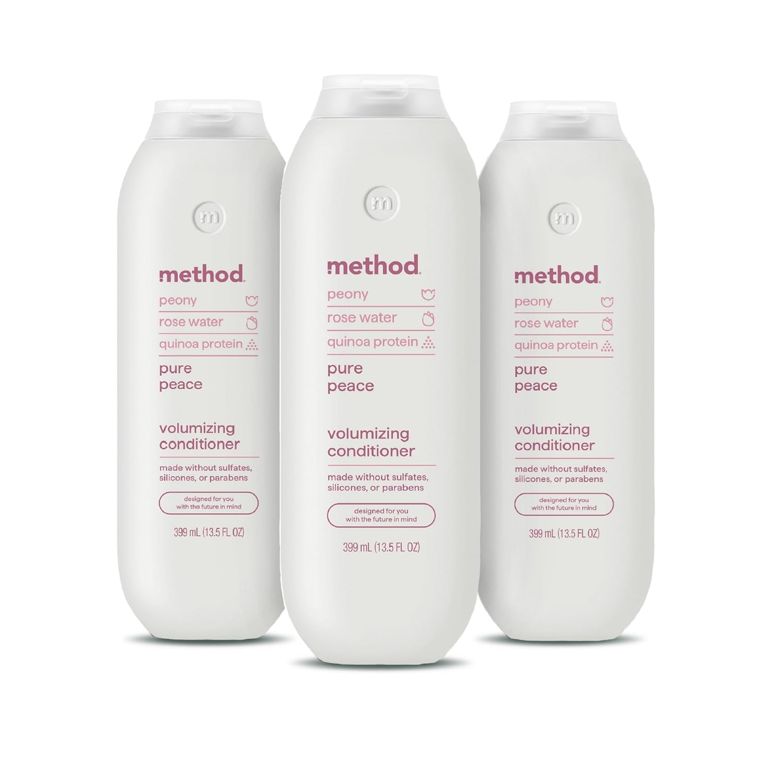 method Volumizing Conditioner, Pure Peace,13.5 fl oz, 3 Pack