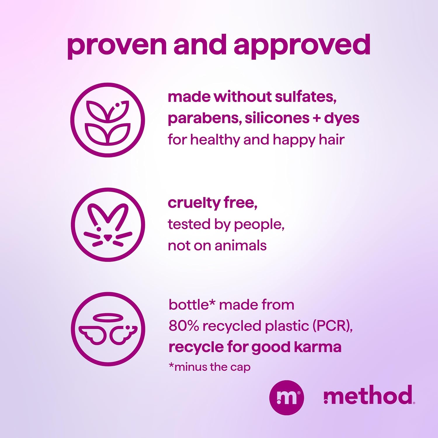 method Smoothing Shampoo, Serene Escape, 14 fl oz