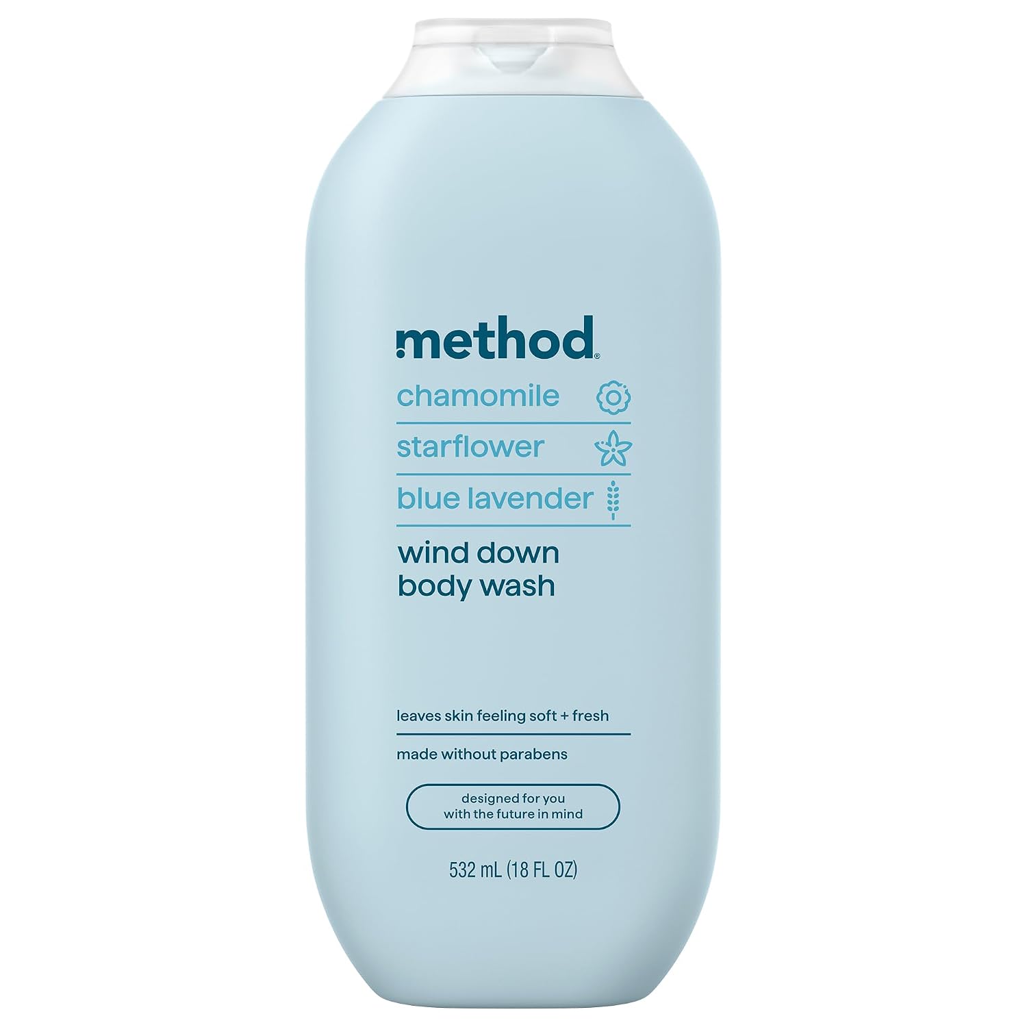 method Body Wash, Wind Down, 18 fl oz