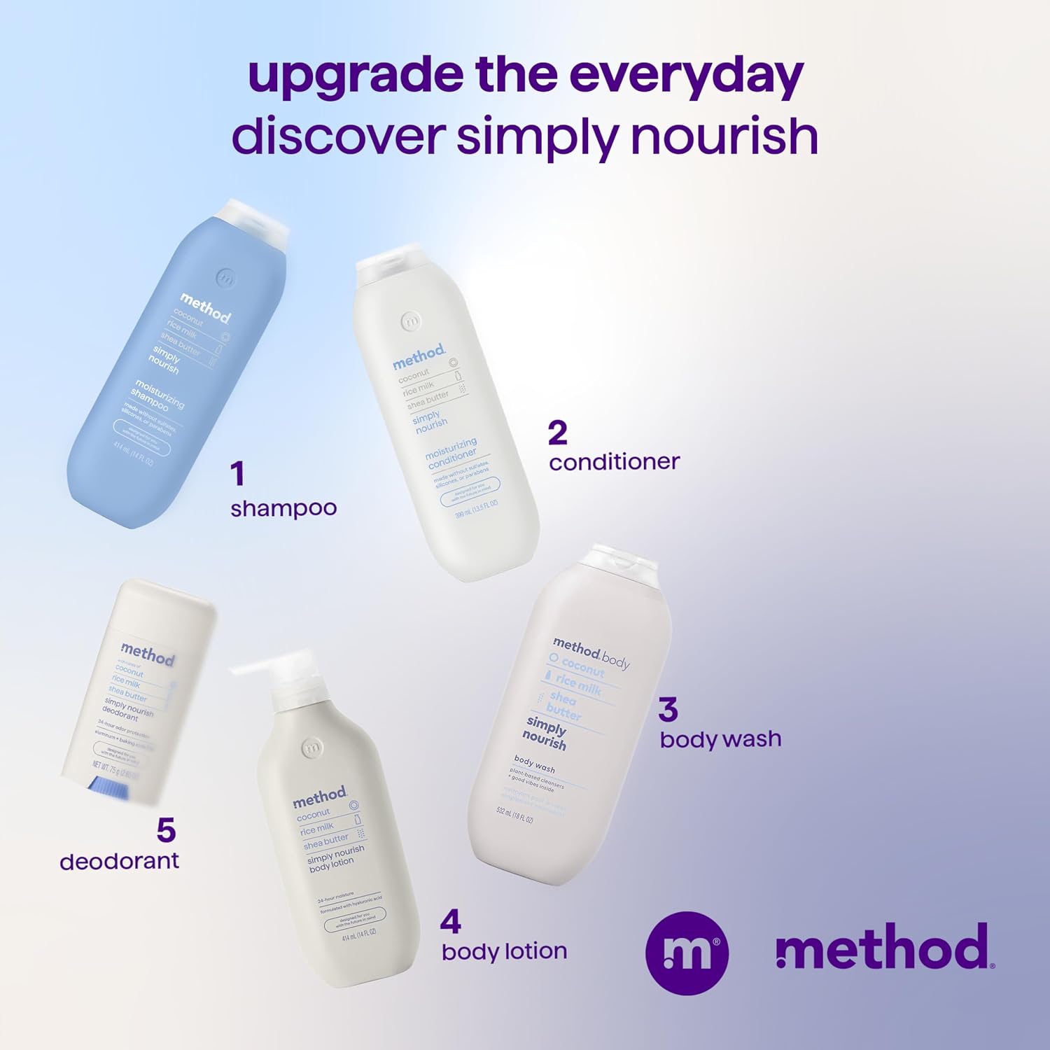 method Moisturizing Conditioner, Simply Nourish, 13.5 fl oz