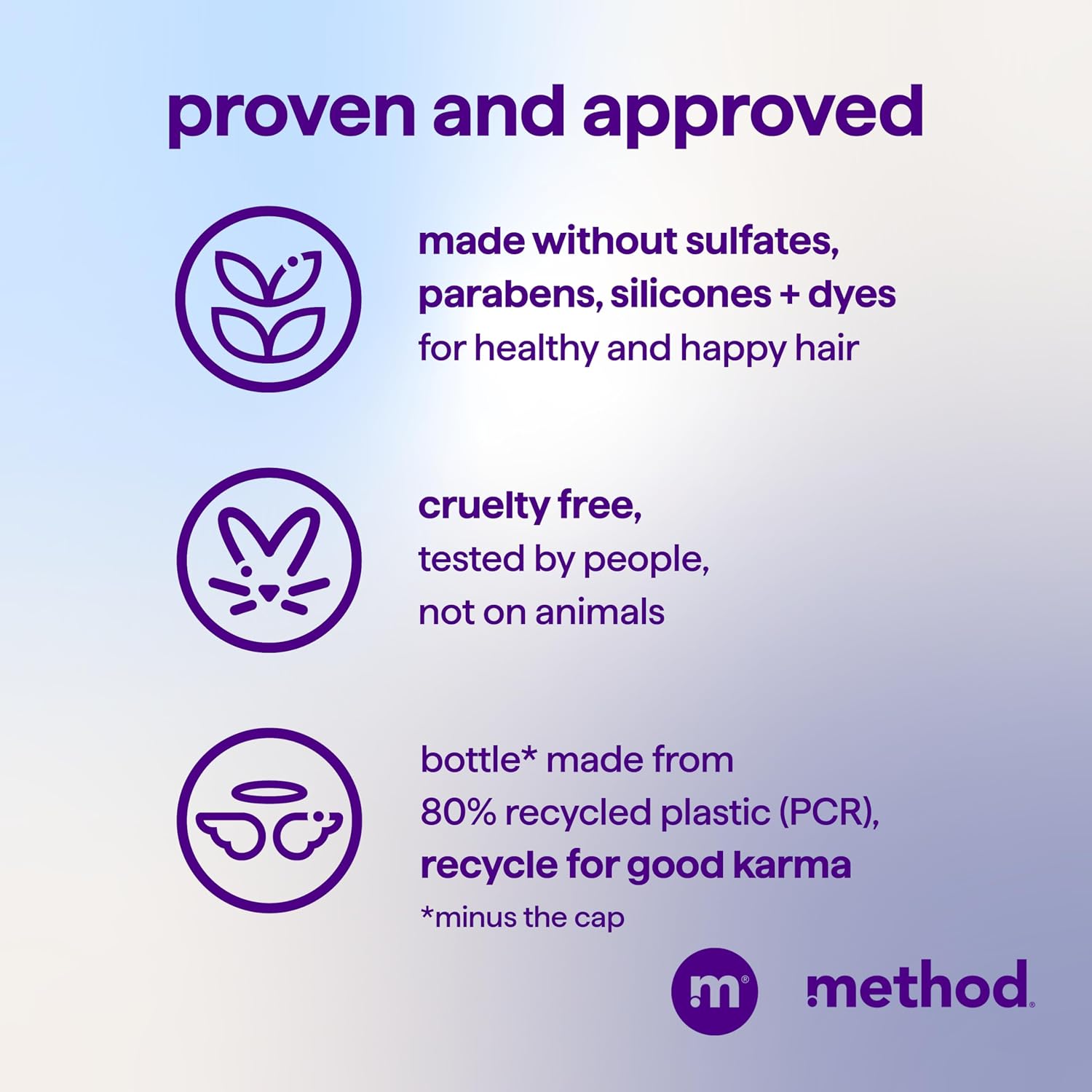 method Moisturizing Shampoo, Simply Nourish, 14 fl oz, 3 Pack