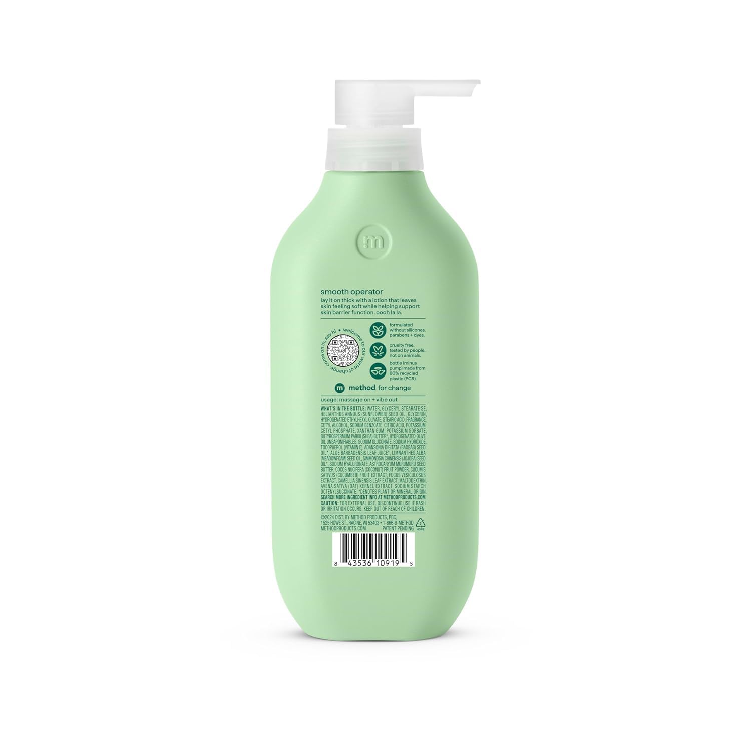 method Body Lotion, Daily Zen, 24hr Moisture, 14 fl oz