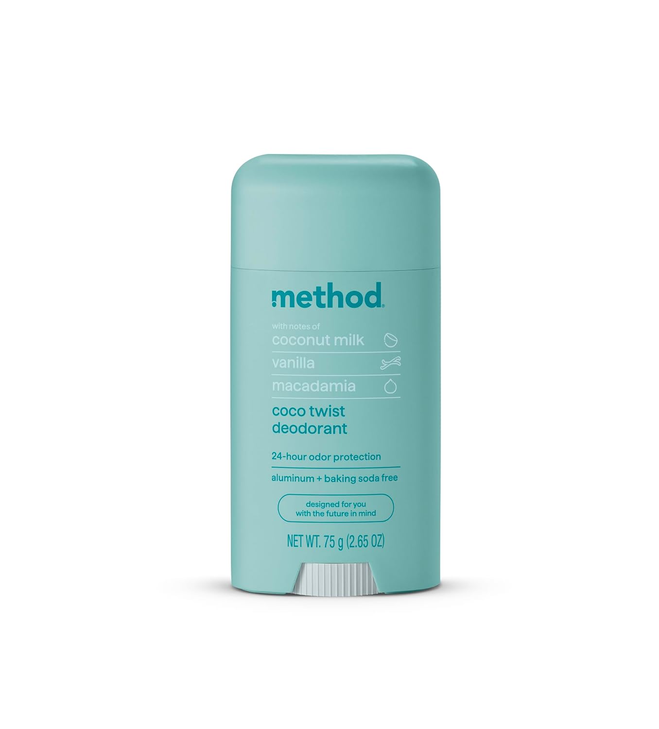 method Deodorant, Coco Twist, 24 Hour Odor Protection, 2.65 oz