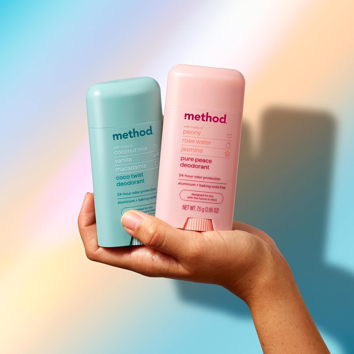 method Deodorant, Coco Twist, 24 Hour Odor Protection, 2.65 oz