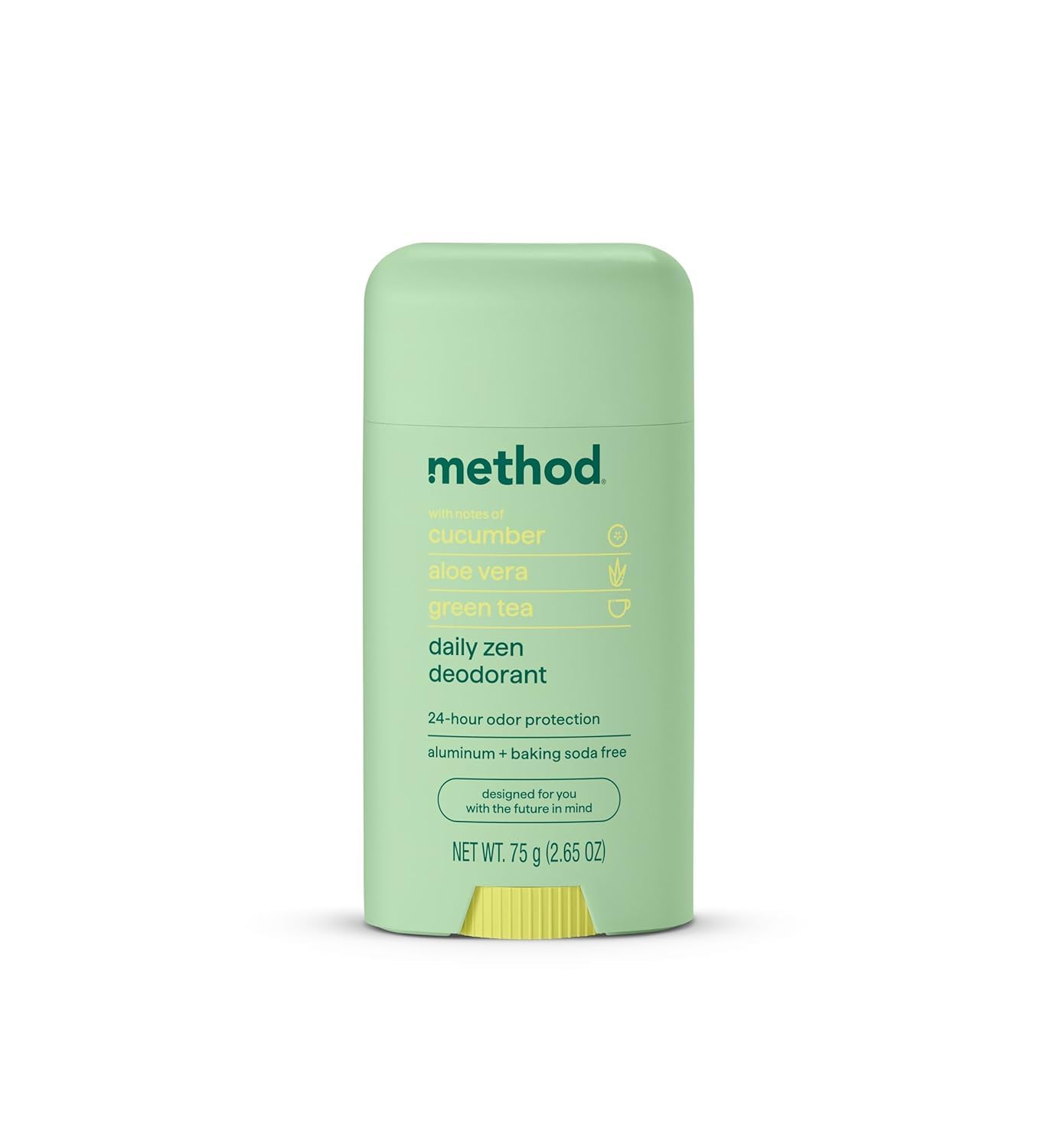 method Deodorant, Daily Zen, Cucumber, 24 Hour Odor Protection, 2.65 oz