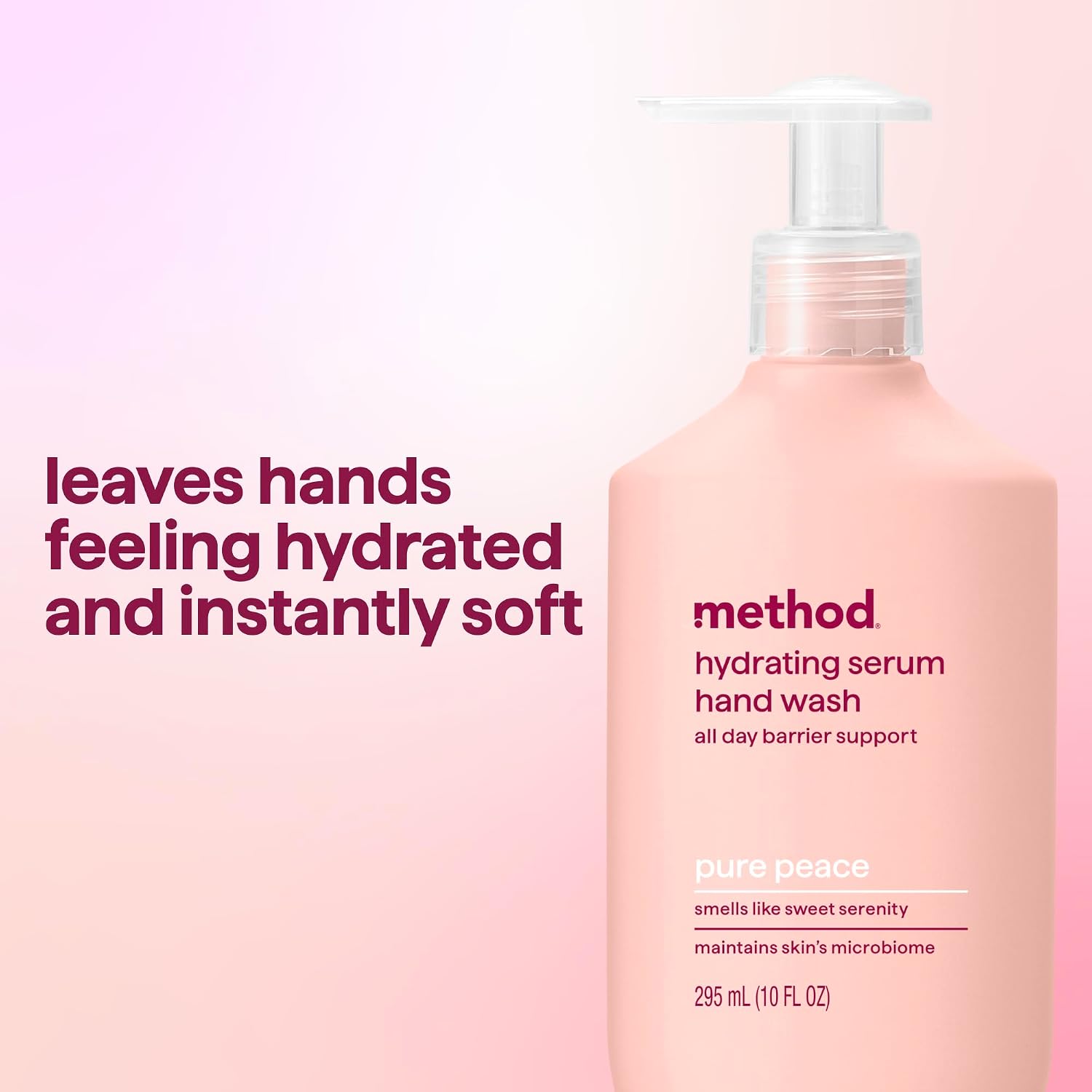 method Hydrating Serum Hand Wash, Pure Peace, 10 fl oz