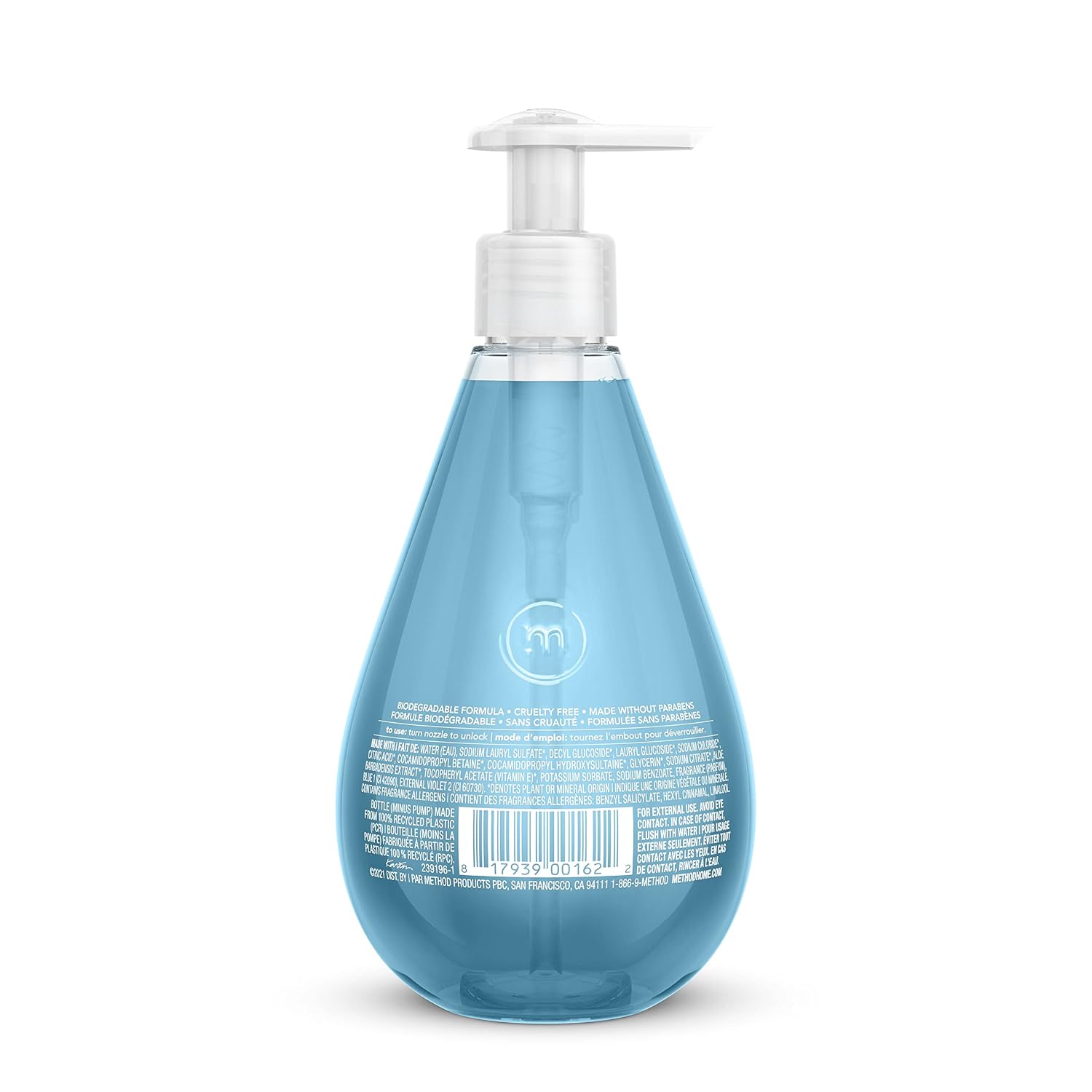 method Gel Hand Wash, Sea Minerals, 12 fl oz, 3 pack