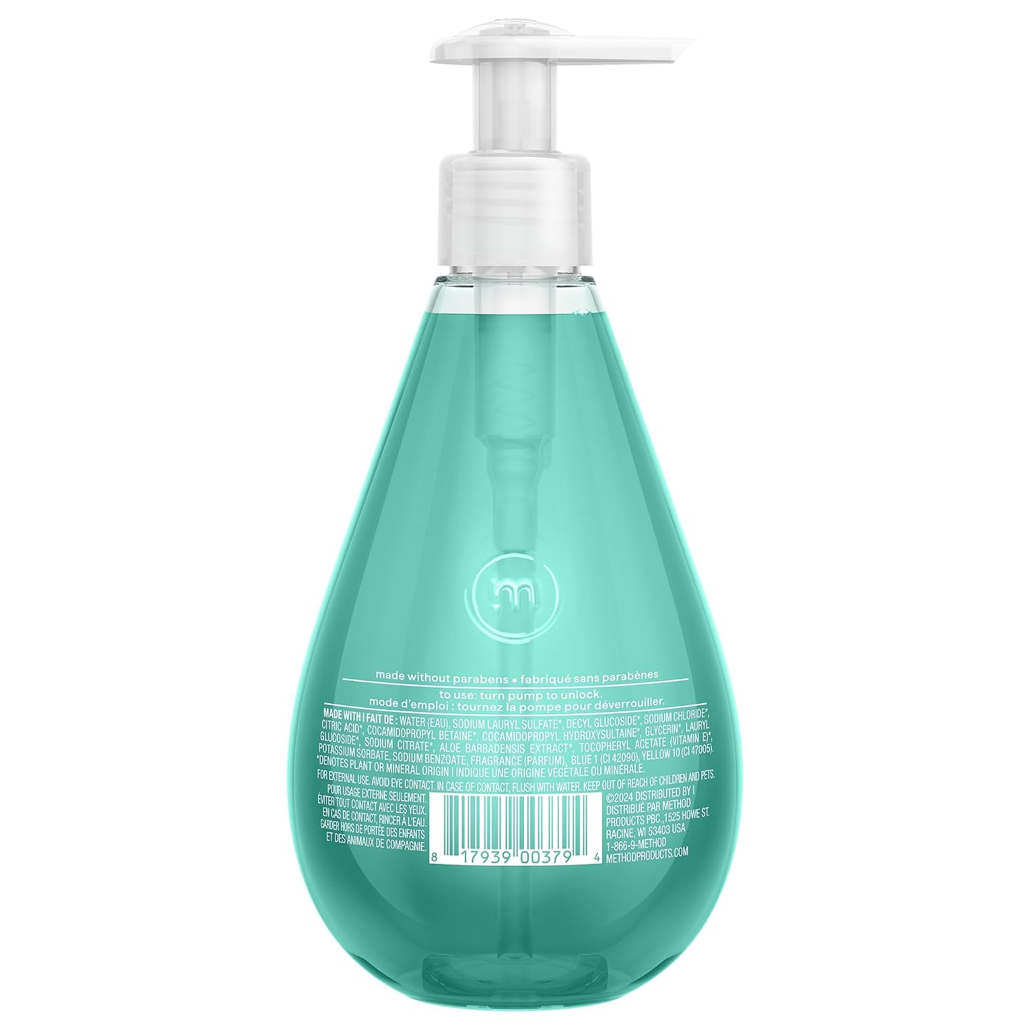 Method Gel Hand Soap, Waterfall, 12 fl oz (Pack of 3)