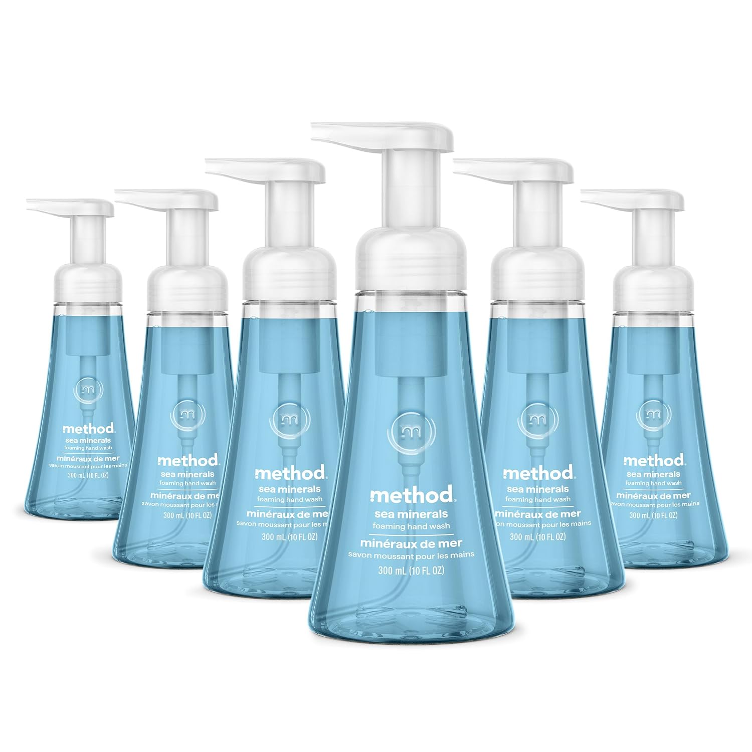 method Foaming Hand Wash, Sea Minerals, 10 fl oz, 6 pack
