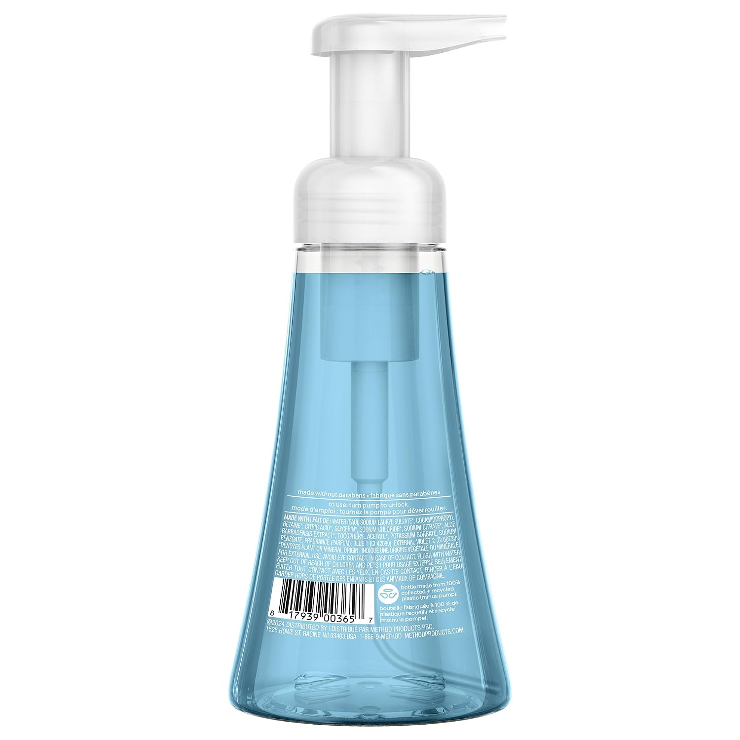 method Foaming Hand Wash, Sea Minerals, 10 fl oz, 6 pack