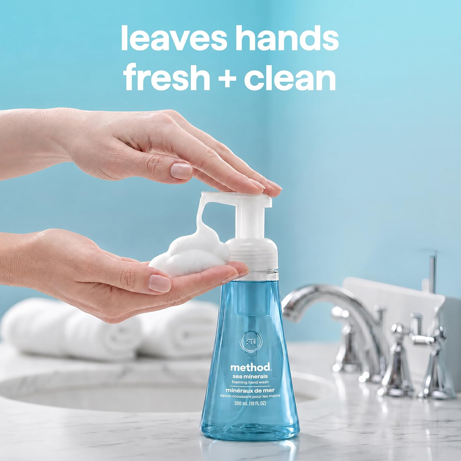 method Foaming Hand Wash, Sea Minerals, 10 fl oz, 6 pack