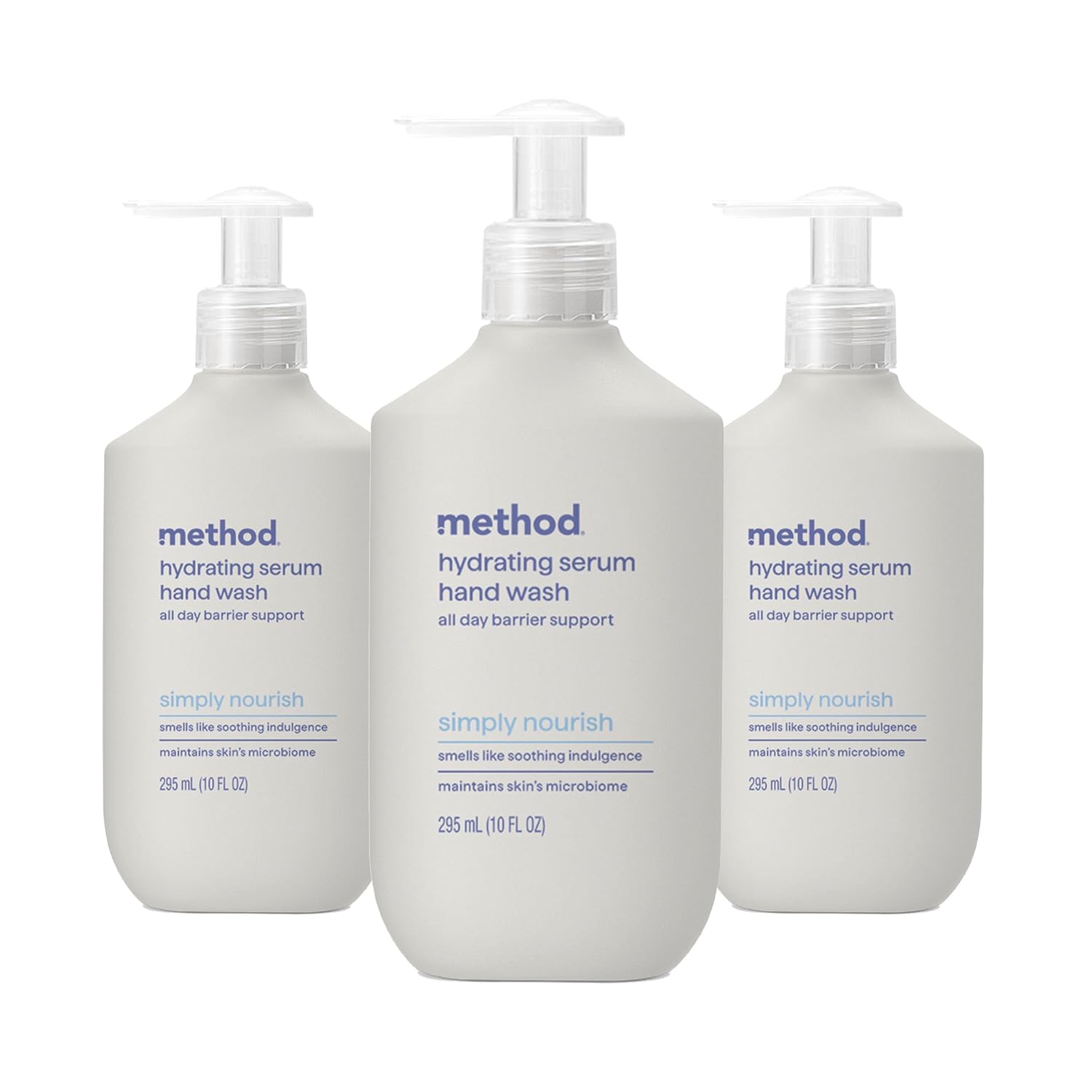 method Hydrating Serum Hand Wash, Simply Nourish, 10 fl oz, 3 Pack