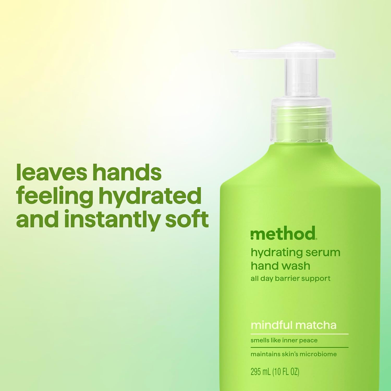 method Hydrating Serum Hand Wash, Mindful Matcha, 10 fl oz, 3 Pack