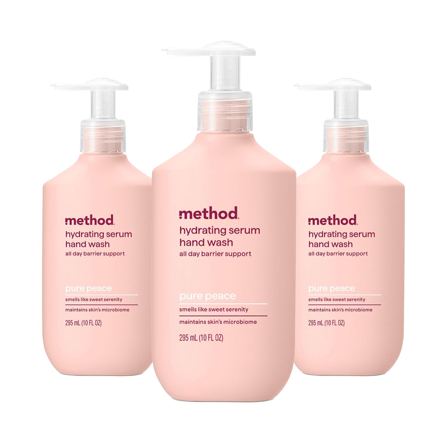 method Hydrating Serum Hand Wash, Pure Peace, 10 fl oz, 3 Pack