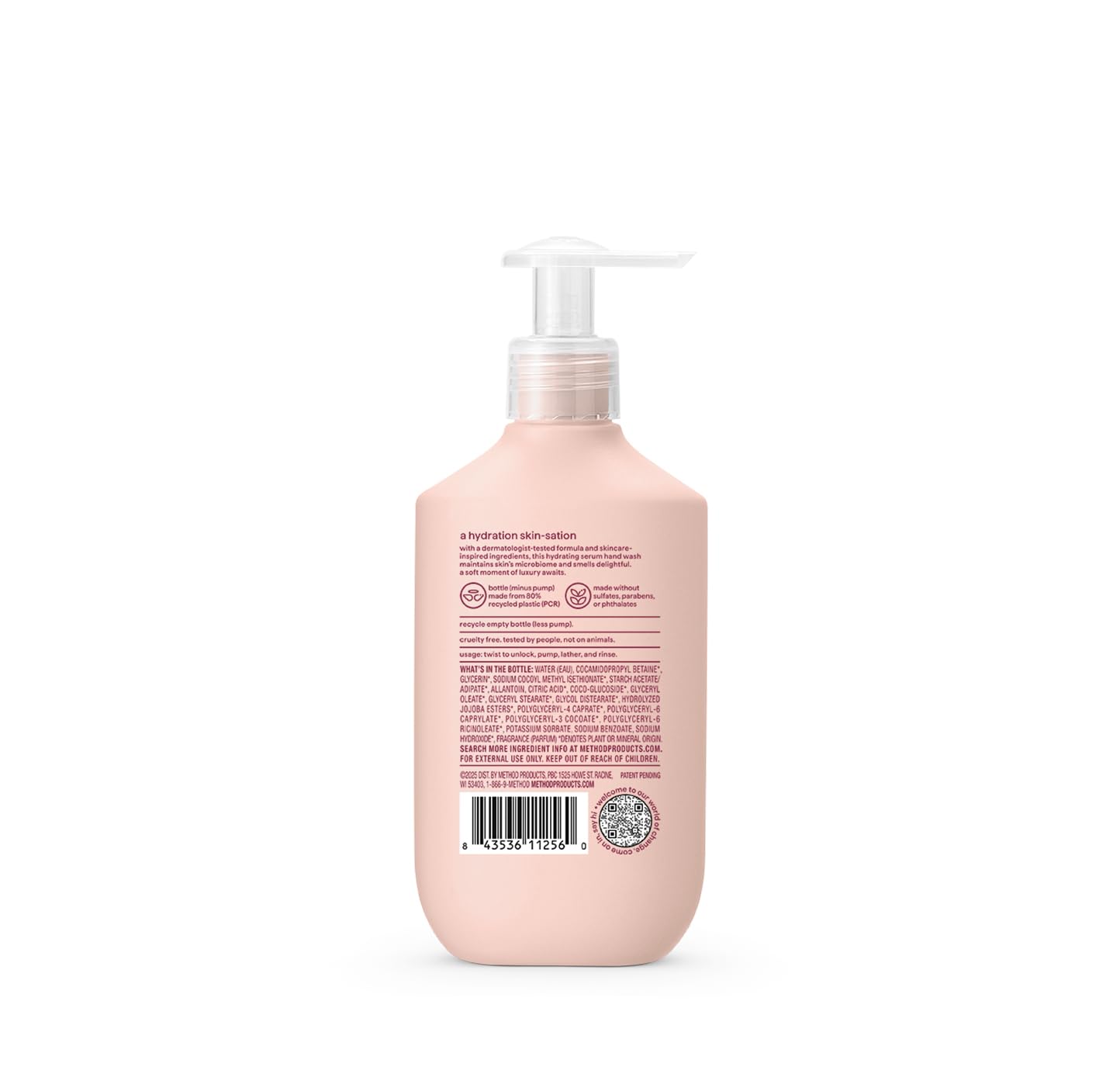 method Hydrating Serum Hand Wash, Pure Peace, 10 fl oz, 3 Pack