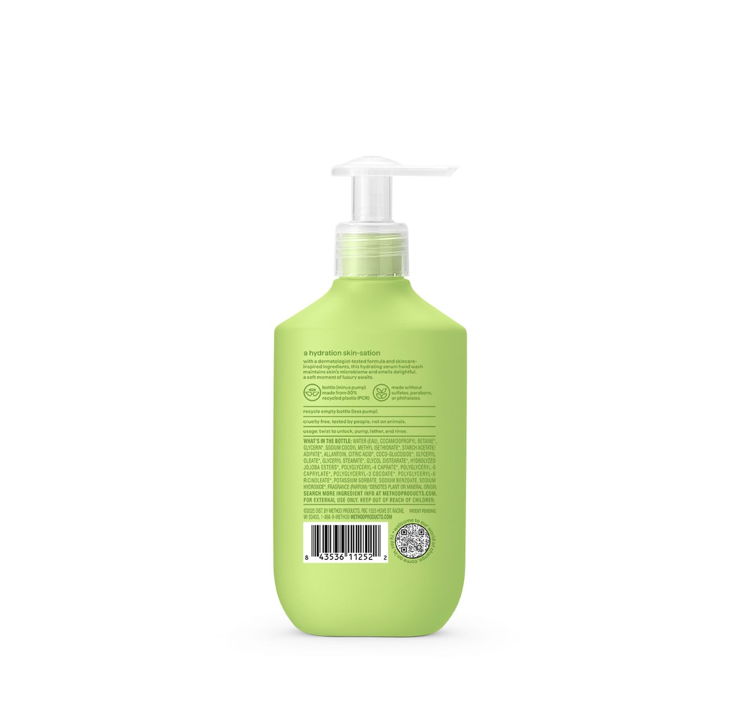 method Hydrating Serum Hand Wash, Mindful Matcha, 10 fl oz