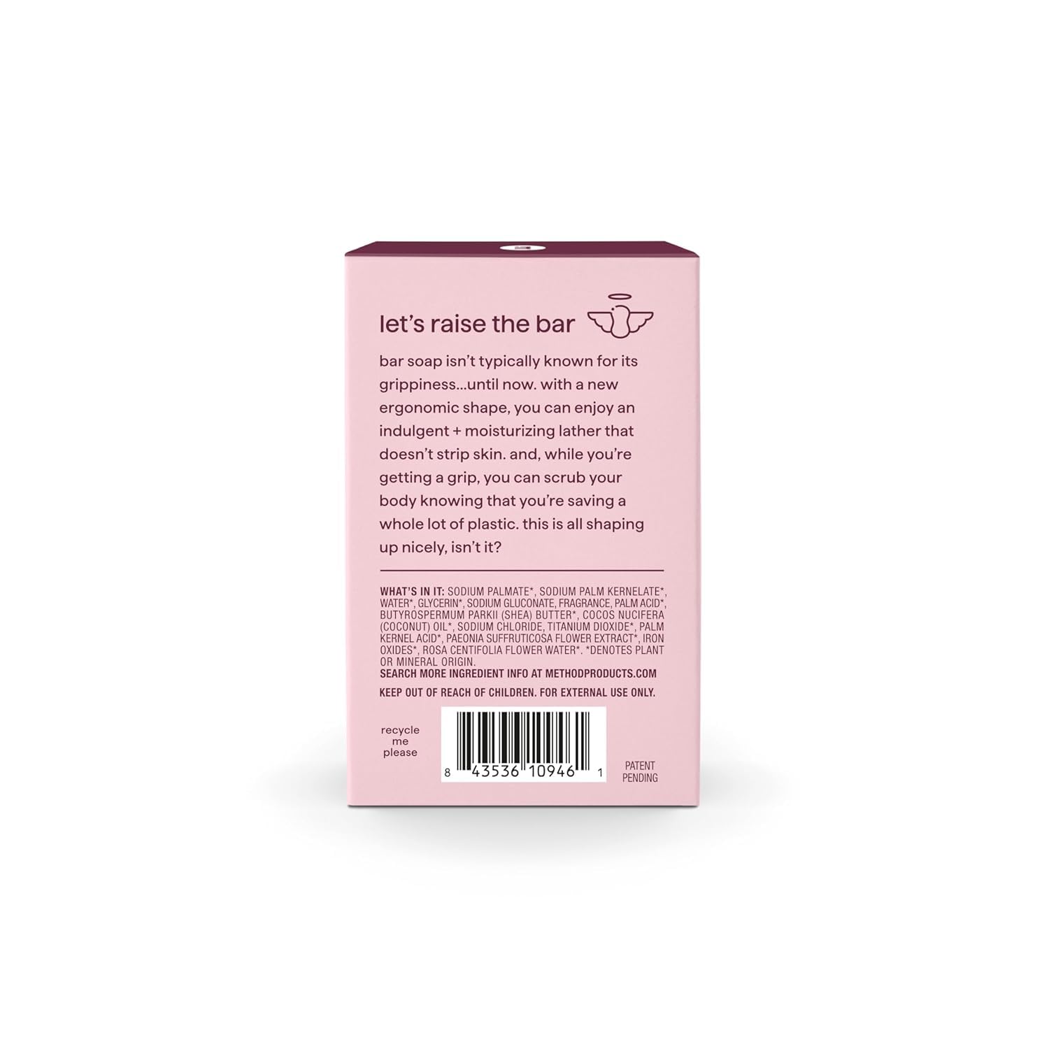 method Bar Soap, Pure Peace, 2 bars, 5 oz each