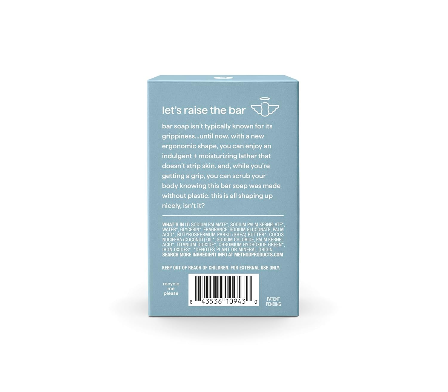 Method Bar Soap, Sea + Surf, Plastic Free, 2 bars, 5oz each