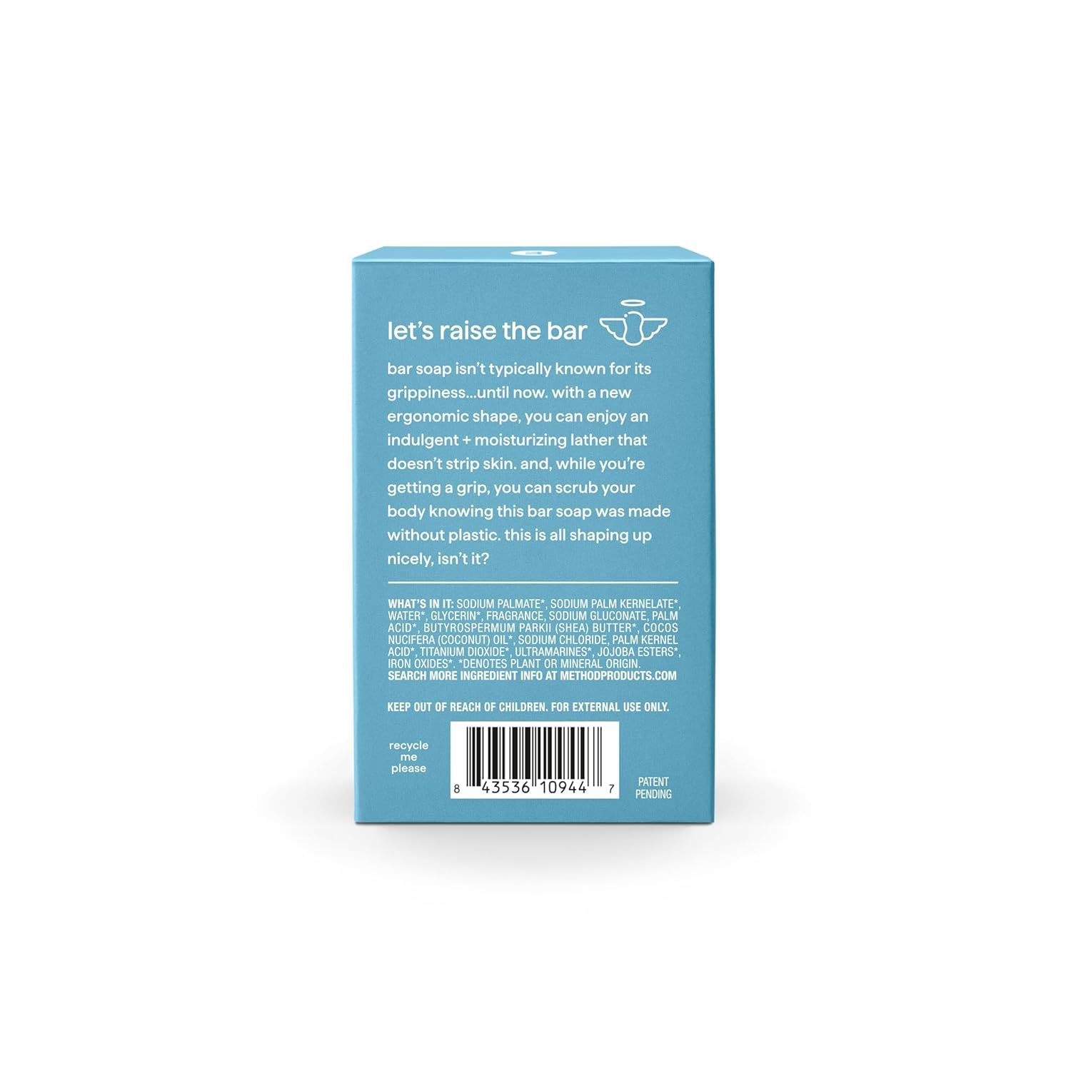Method Bar Soap, Glacier + Granite, Plastic Free, 2 bars, 5oz each