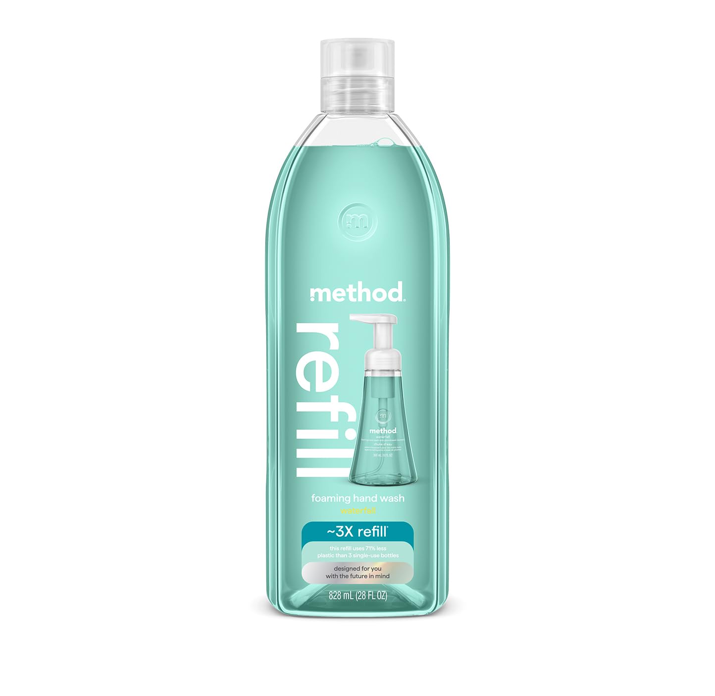method Foaming Hand Wash Refill, Waterfall, 28 fl oz