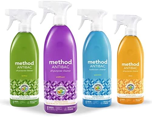 method All-Purpose Cleaner Spray, Citron, 28 fl oz, 4 Pack