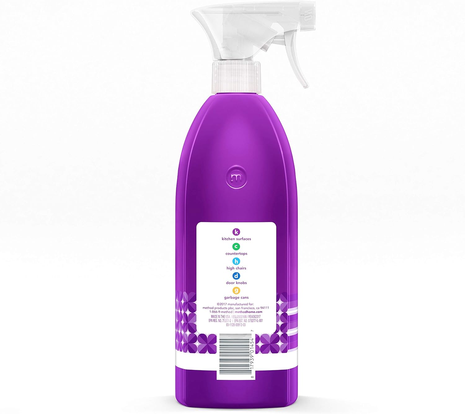 method All-Purpose Cleaner Spray, Wildflower, 28 fl oz, 8 Pack