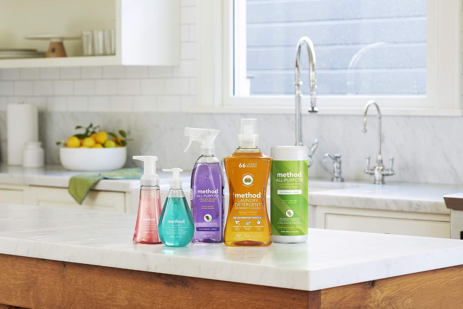method Antibacterial Toilet Bowl Cleaner, Spearmint, 24 fl oz, 6 Pack