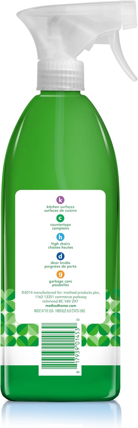 method All-Purpose Cleaner Spray, Bamboo, 28 fl oz, 4 Pack