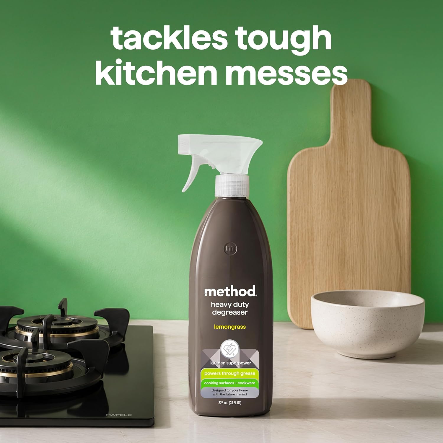 method Heavy Duty Degreaser, Lemongrass Scent, 28 fl oz