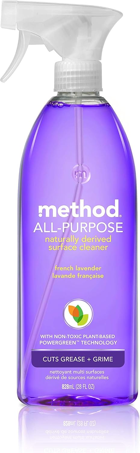 method All-Purpose Cleaner Spray, French Lavender, 28 fl oz, 8 Pack