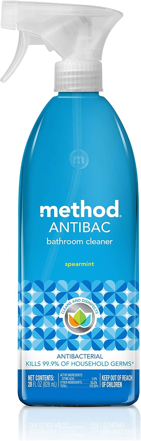 method Antibacterial Bathroom Cleaner, Spearmint, 28 fl oz