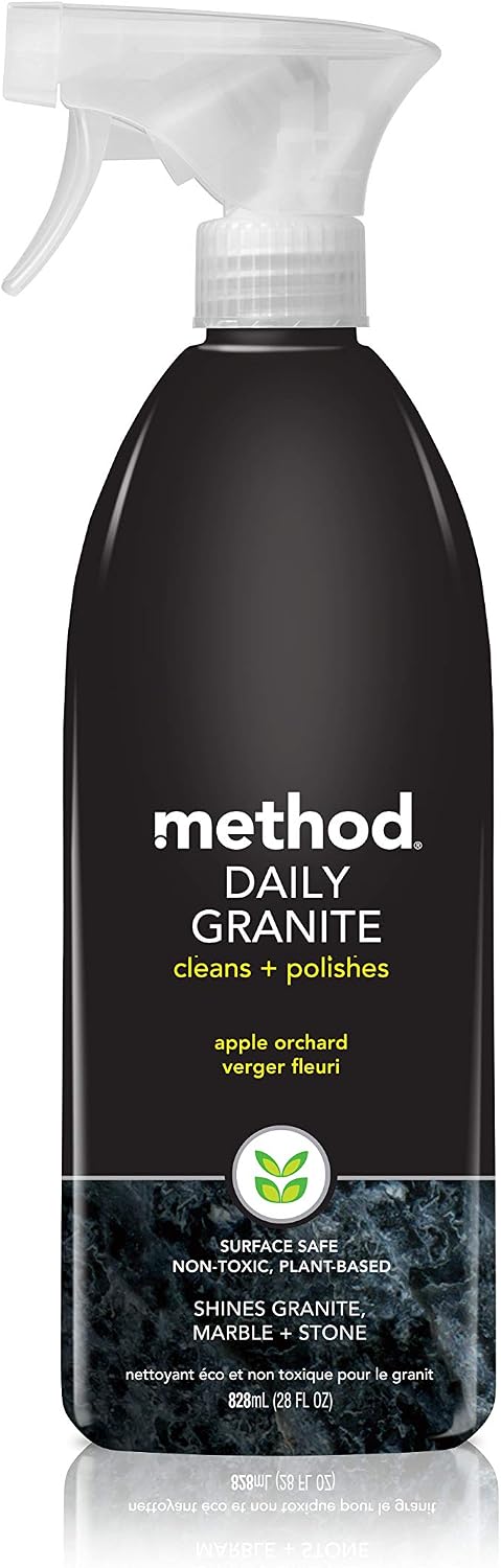 method Daily Granite Cleaner Spray, Apple Orchard, 28 fl oz, 8 Pack