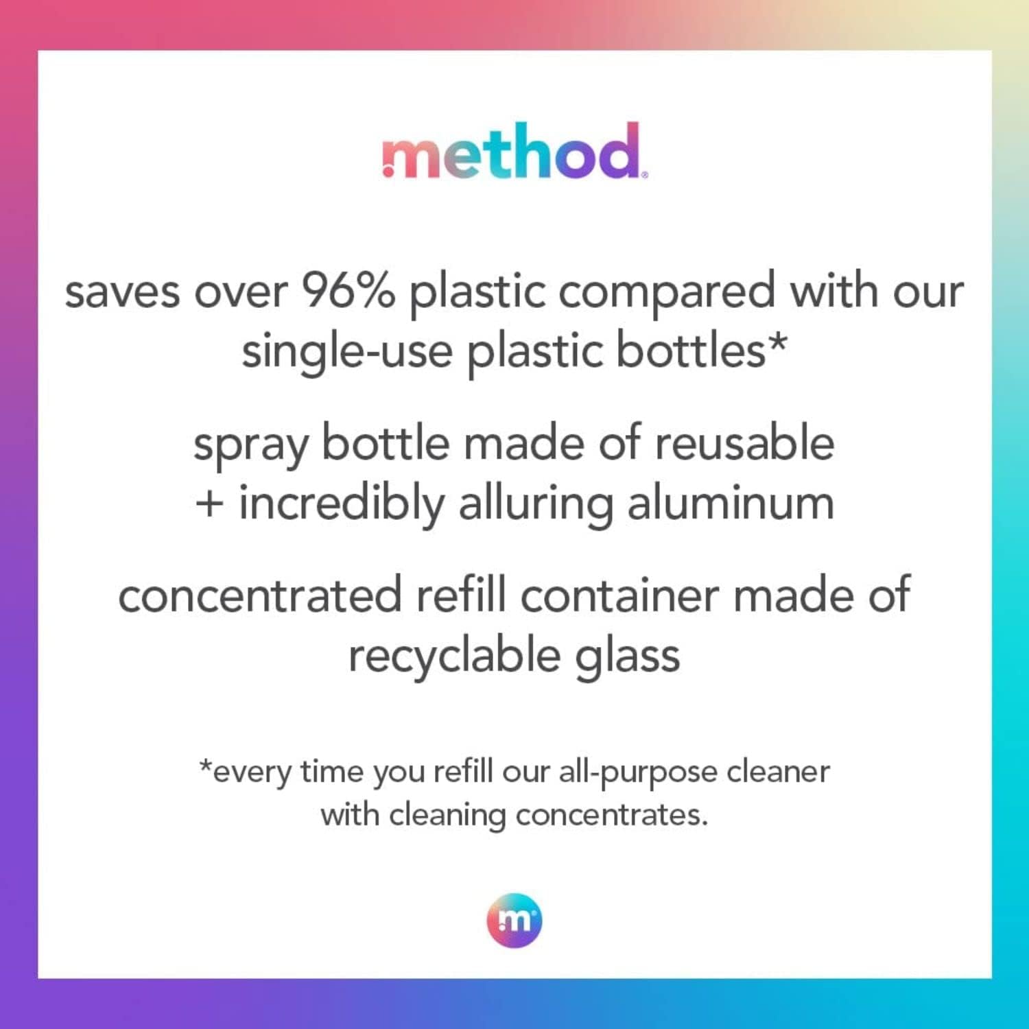 method All-Purpose Cleaner Concentrates Starter Kit, Pink Grapefruit