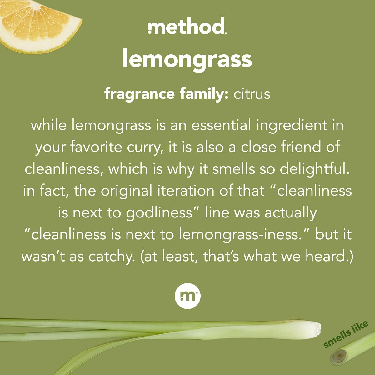 method Heavy Duty Degreaser, Lemongrass Scent, 28 fl oz, 8 Pack