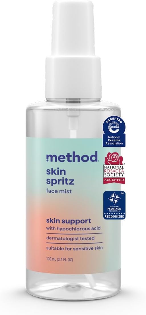 method Hypochlorous Acid Skin Spritz for Face, Travel Size, 3.4 fl oz