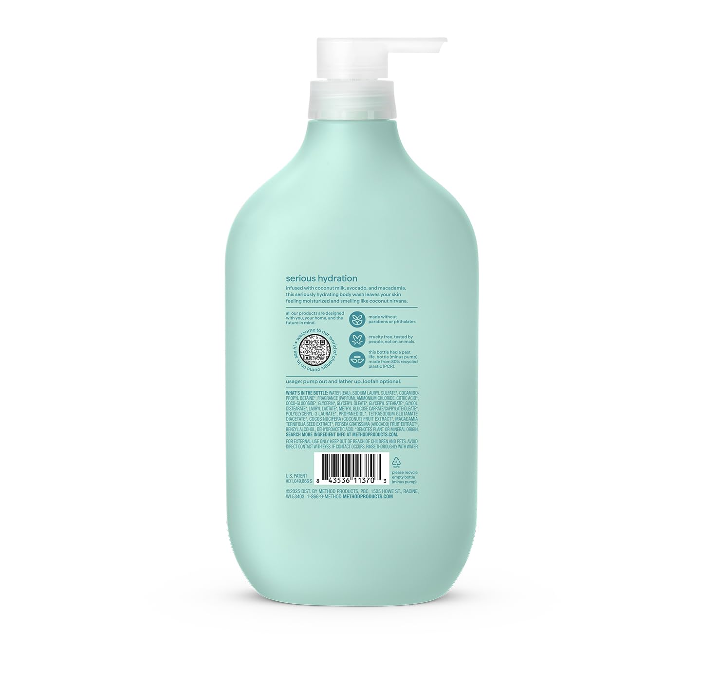 method Body Wash, Coco Twist, 28 fl oz